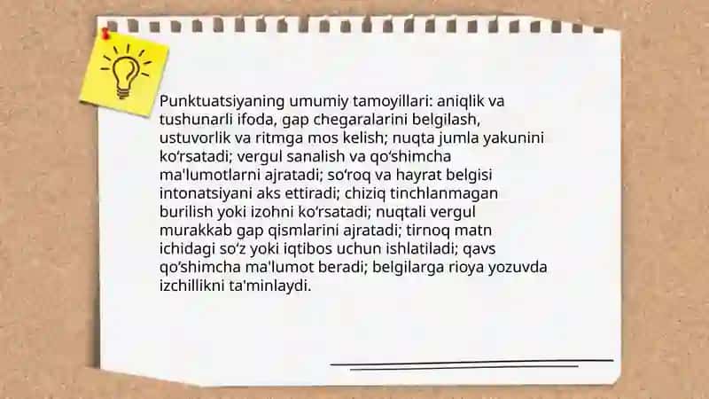 O'zbek tili punktuatsiyasi asosiy tamoyillari 3