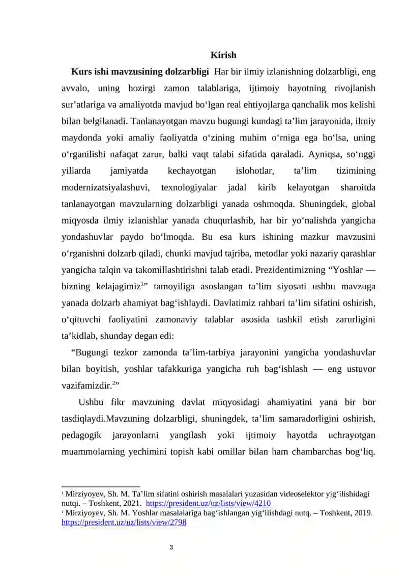Ona tilini o‘qitishda metodik tizimlar. 3