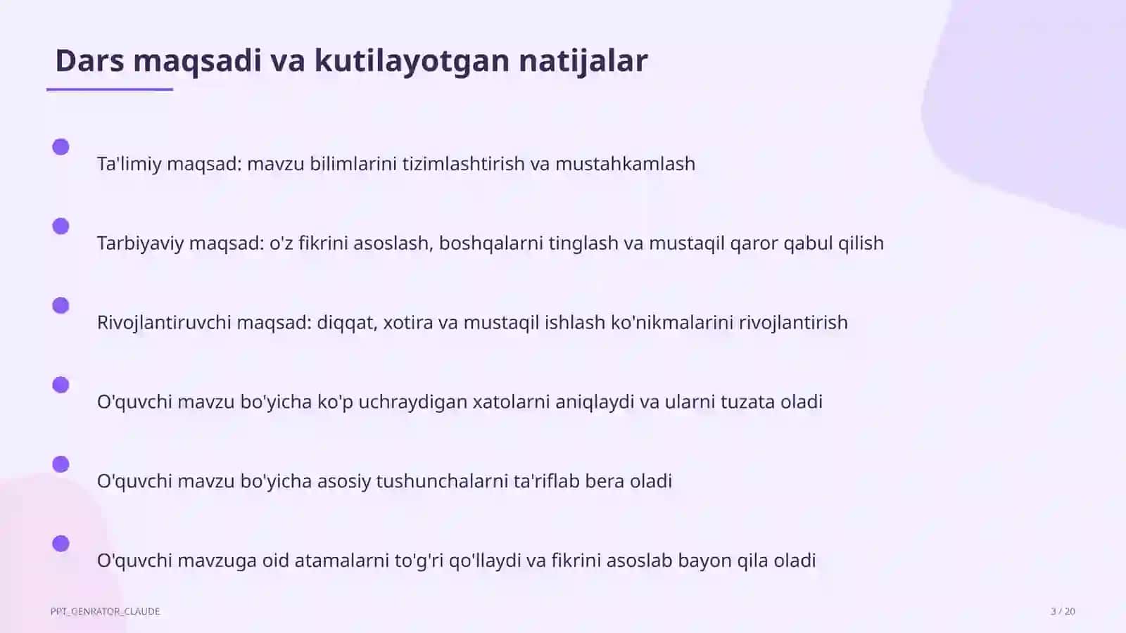 Elektr tokining ishi va quvvati: Joul-Lens qonuni (8-sinf) 3