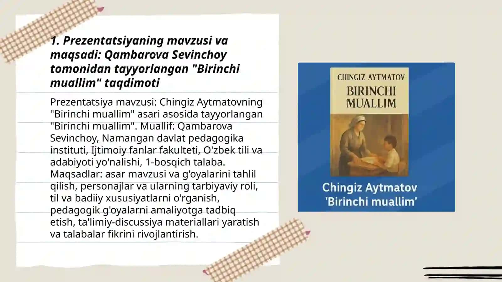 Birinchi muallim prezentatsiyasi 3