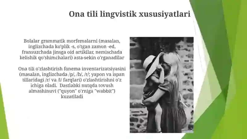 Ega mavzusi ona tili 3
