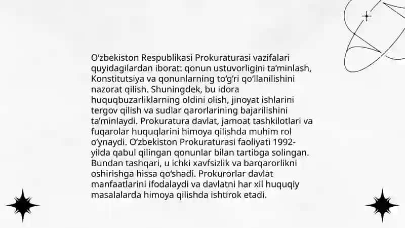 O‘zbekiston Respublikasi Prokuraturasi 3