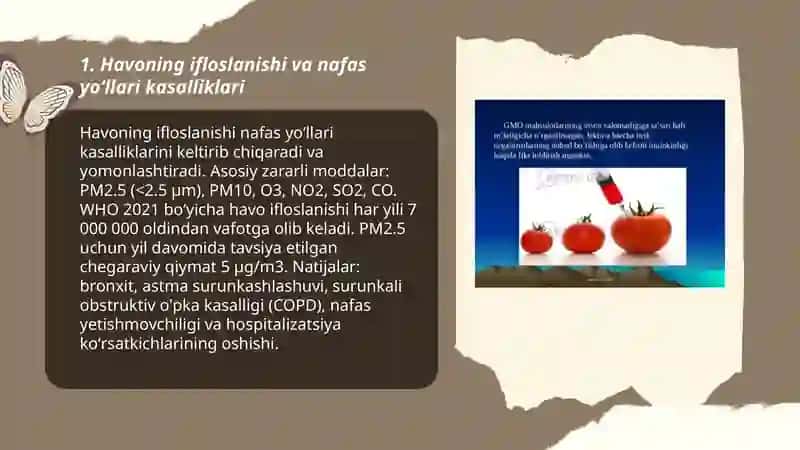 Ekologiyaning inson salomatligiga ta'siri 3