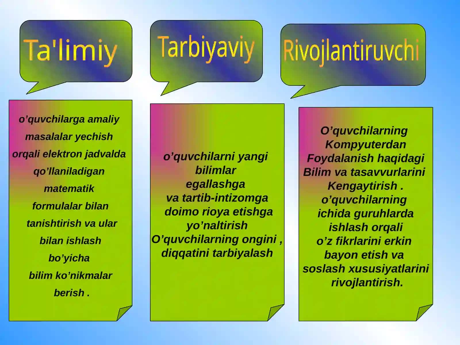 MATEMATIK FUNKSIYALAR 3