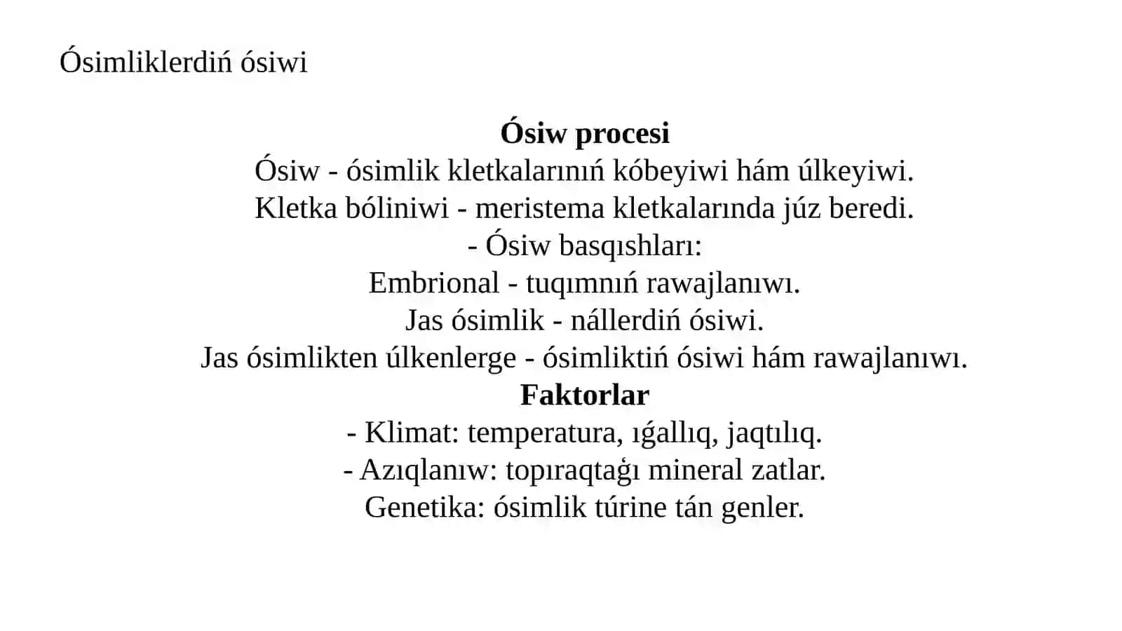 Ónim sapasına tásır etetuǵın faktorlar duzilisi hám quramı 3