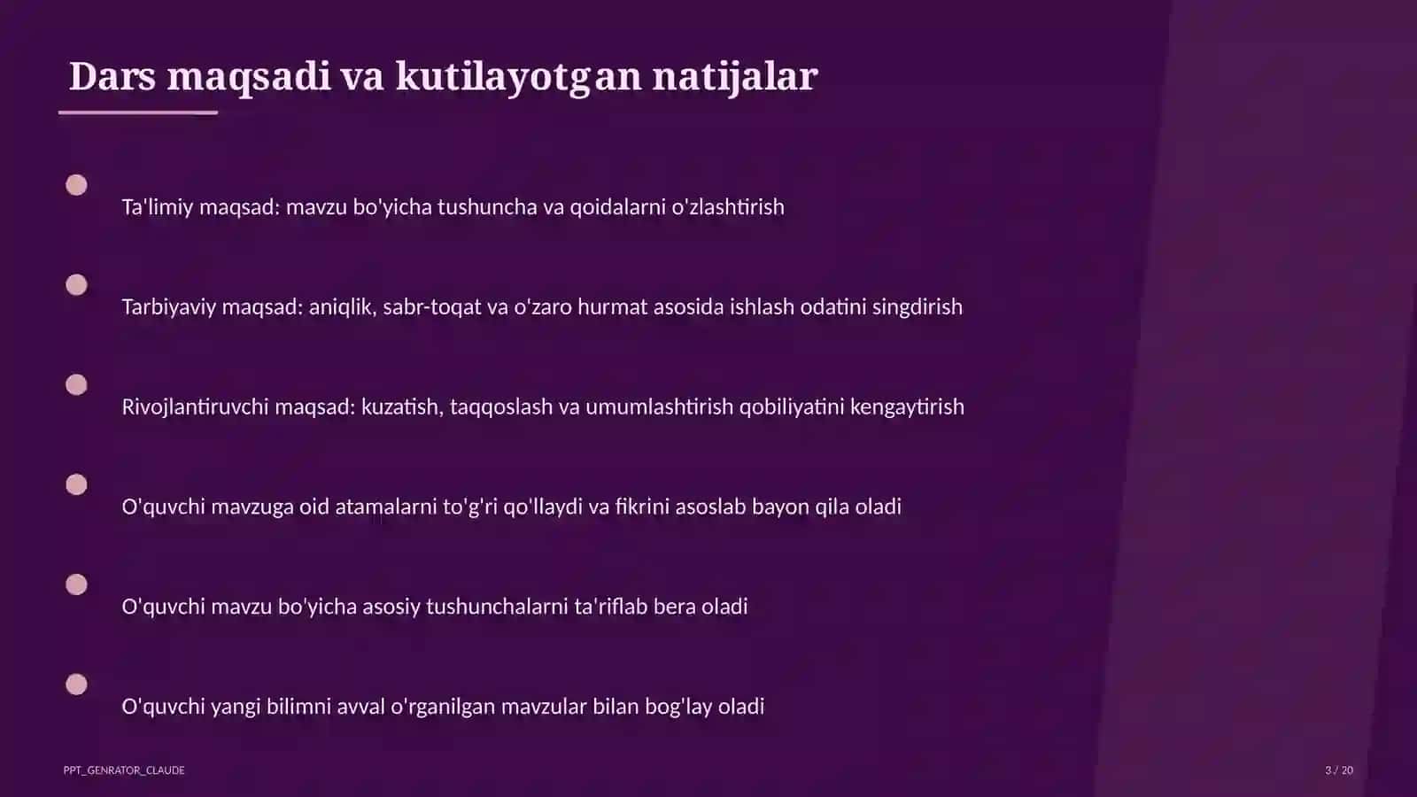 Fizika (6– 11) — mustaqil o'rganish uchun 3