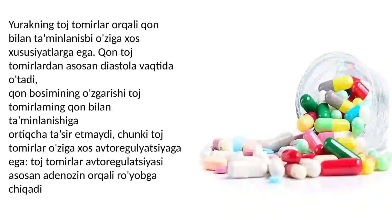 Toj tomirlar yetishmovchiligida qo'llanadigan moddalar 3