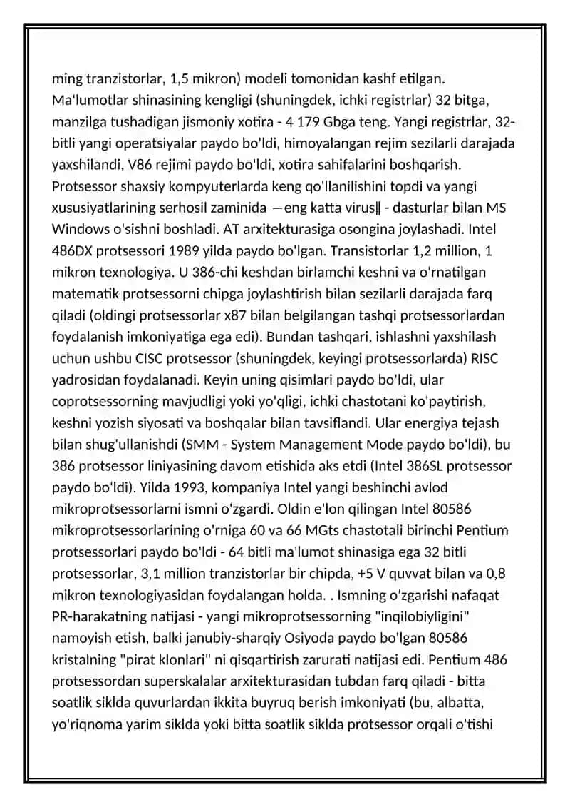 Intel x86 mikroprtsessori 3