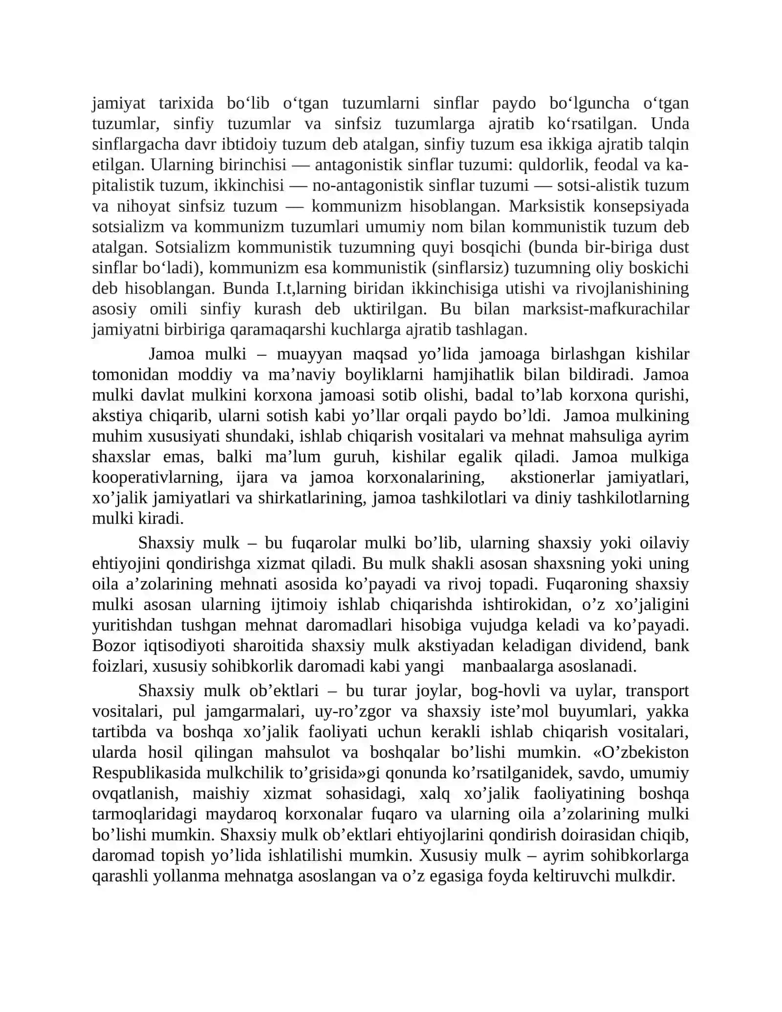 Ijtimoiy-iqtisodiy tizimlar 3
