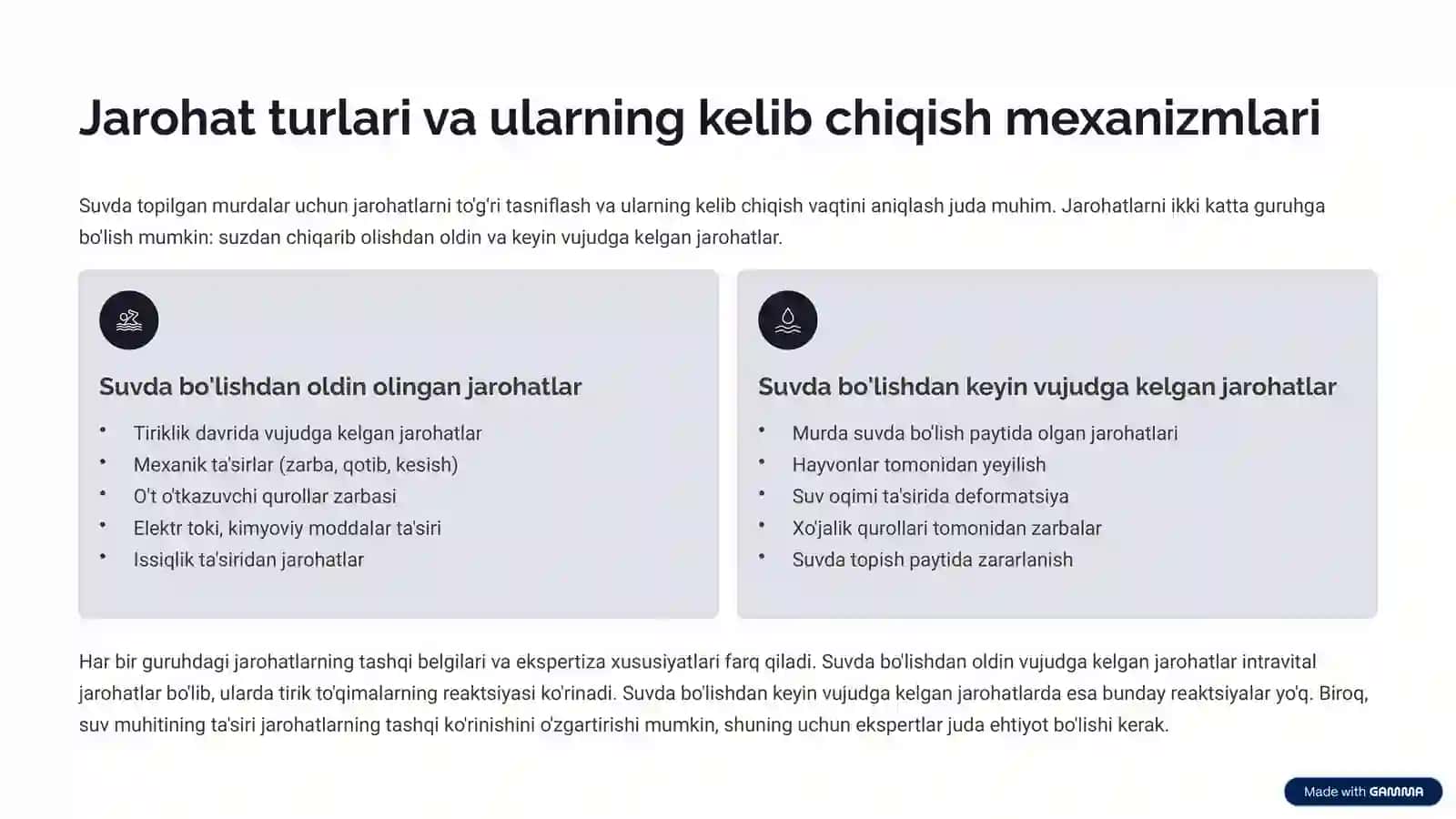 Suvdan chiqarib olingan murdalarning differensial diagnostikasi 3
