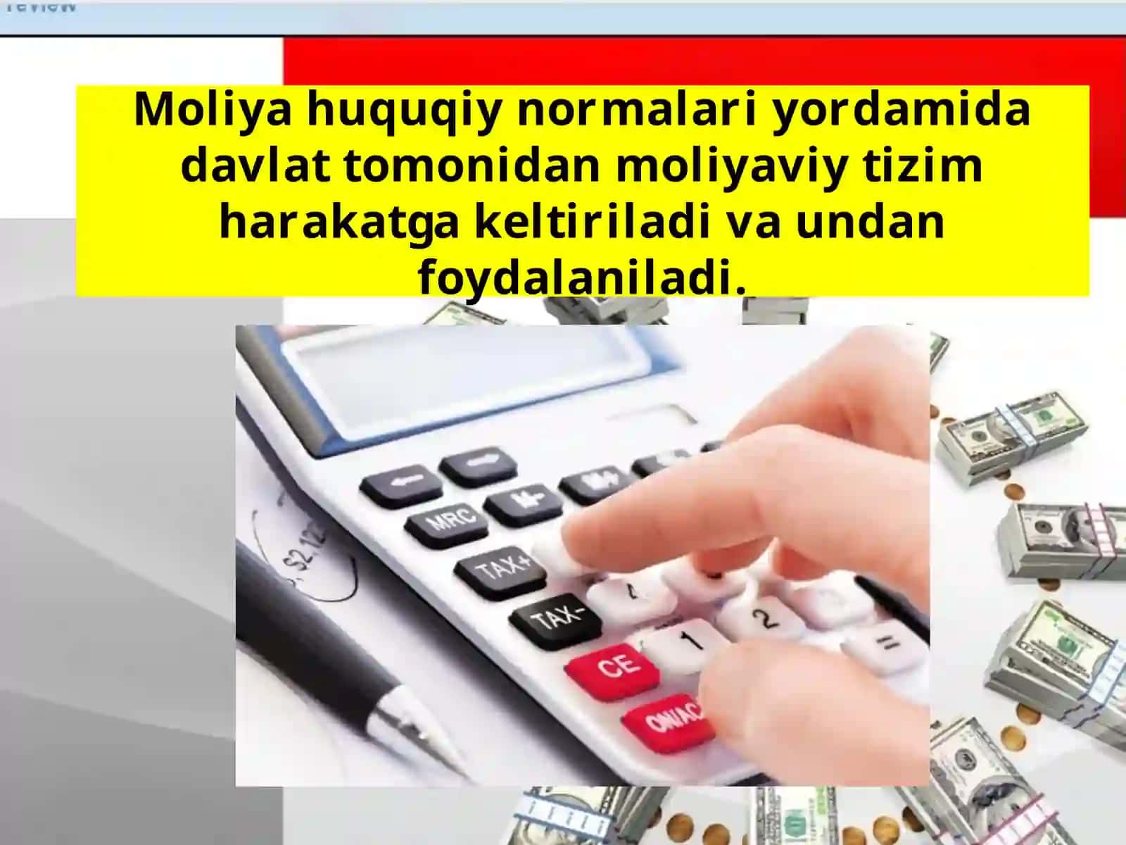 Konstitutsiya moliya-kredit huquqining asosiy manbai 3