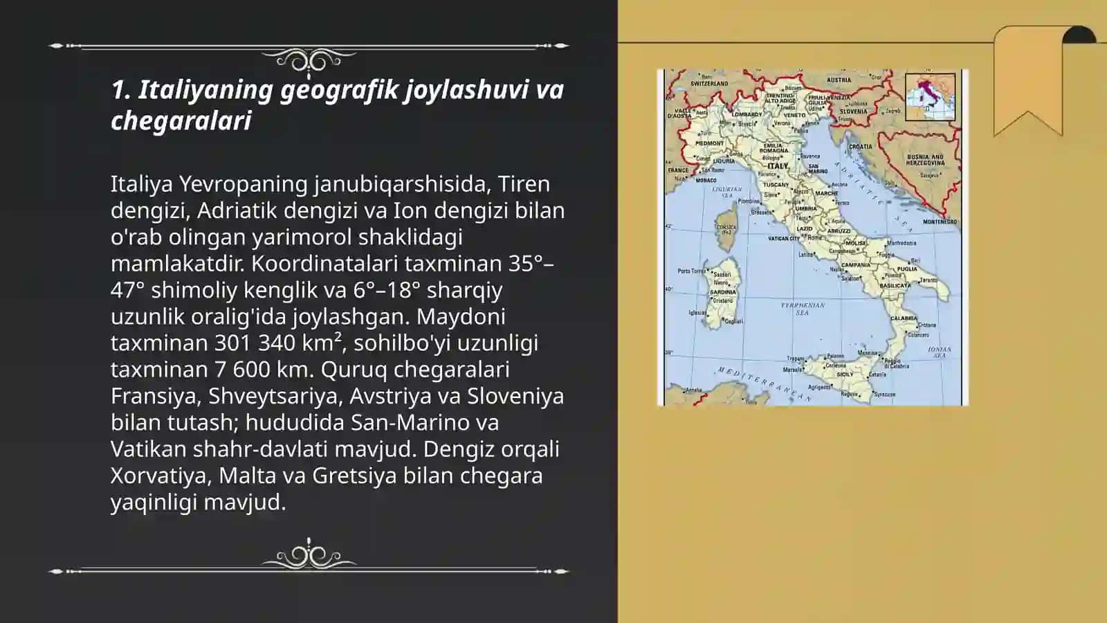 Italiya davlati xaqida 3