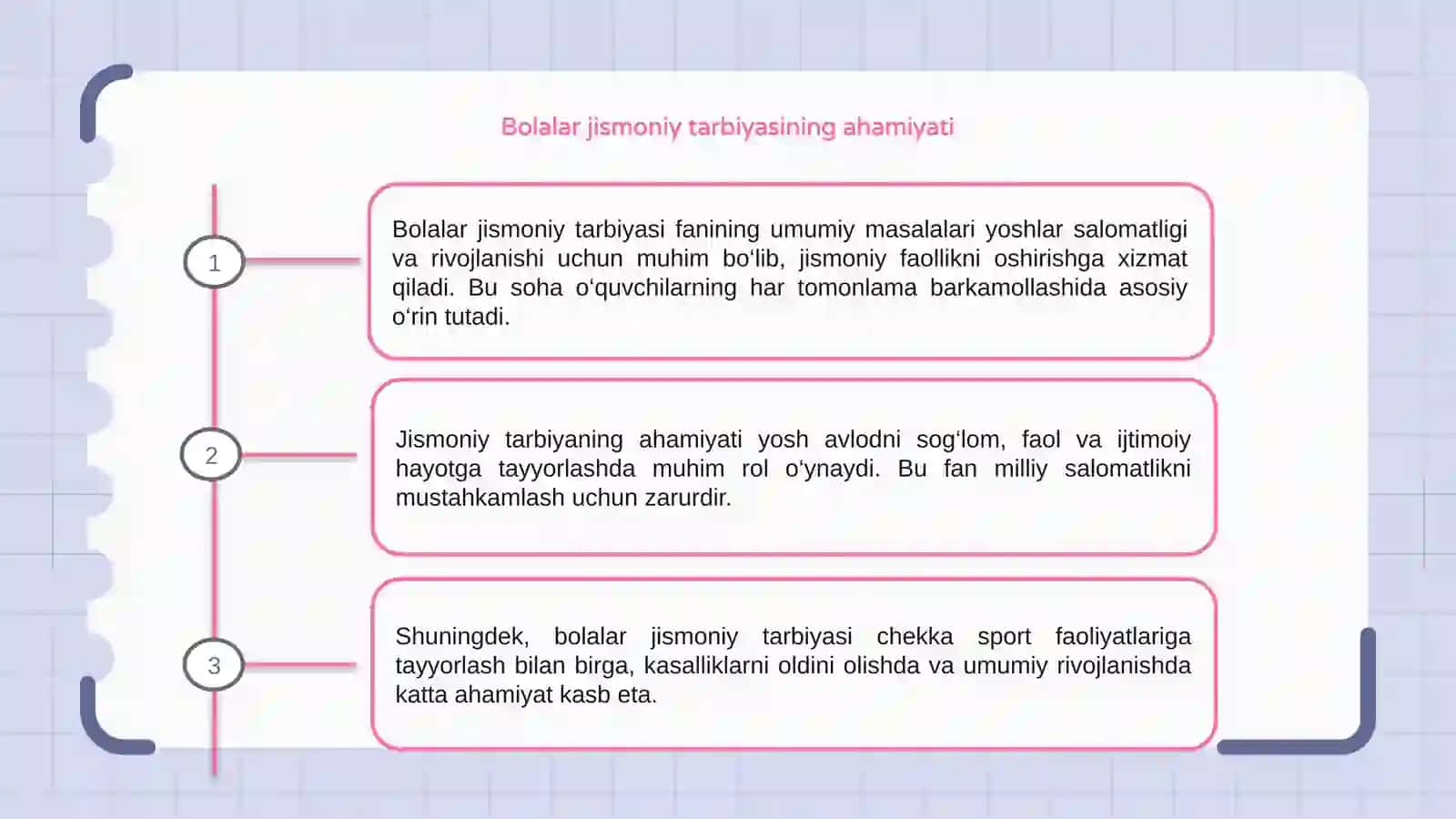 Bolalar jismoniy tarbiyasi fanining umumiy masalalari 3