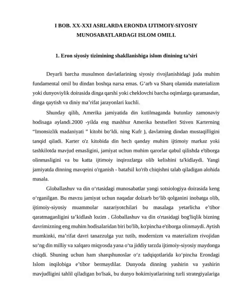 XX asr 50-90 yillarida Erondagi siyosiy vaziyat 3