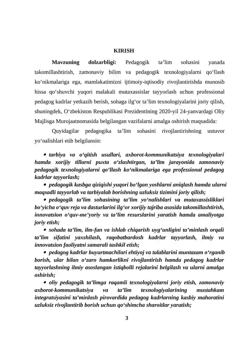 Diagnostik tekshiruvlarda suhbat metodining afzalliklari (KURS ISHI) 3