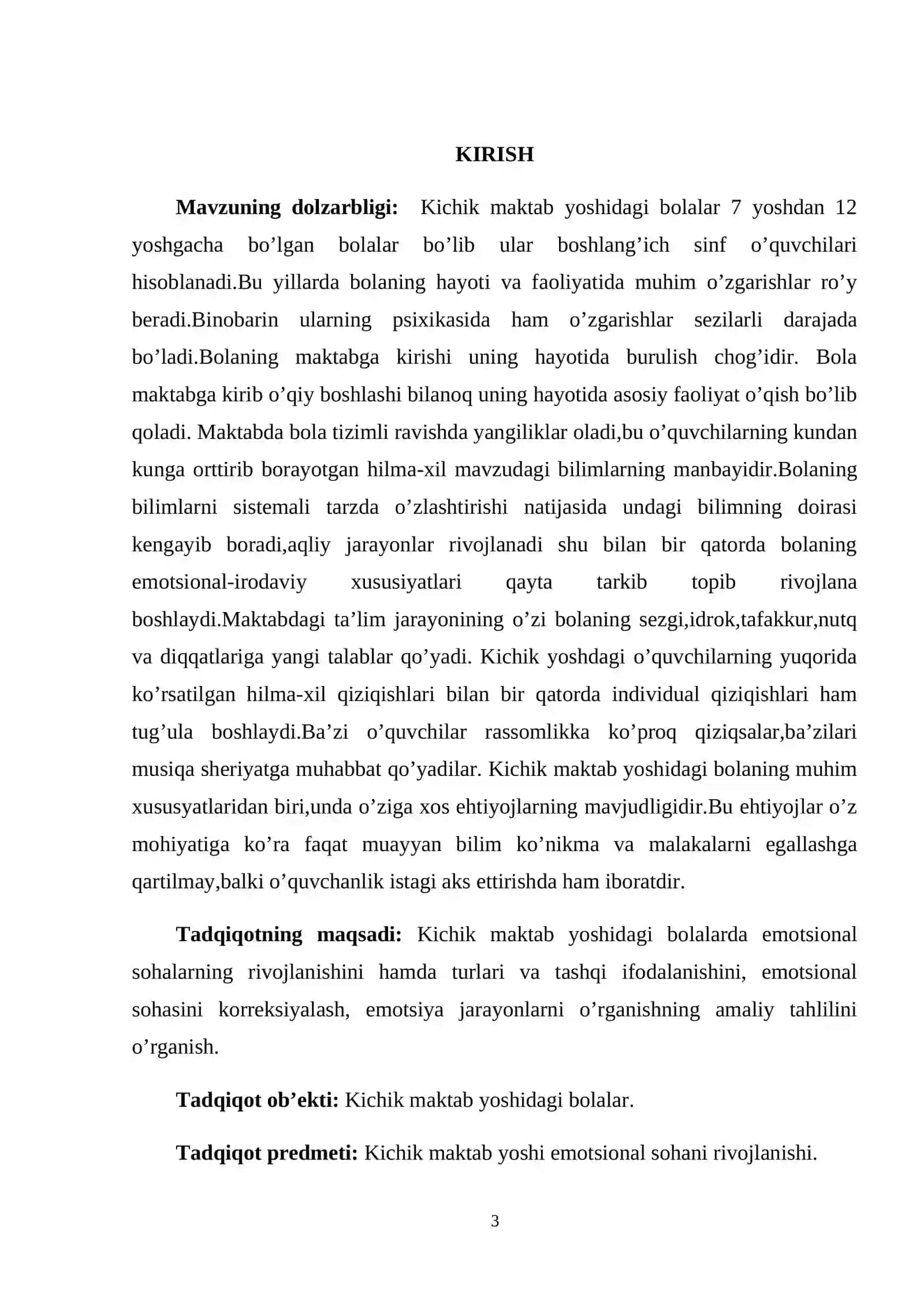 SHAXS EMOTSIONAL SOHASINING RIVOJLANISHIGA TA’SIR ETUVCHI OMILLAR 3