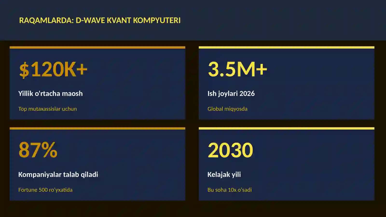 D-Wave kvant kompyuteri 3