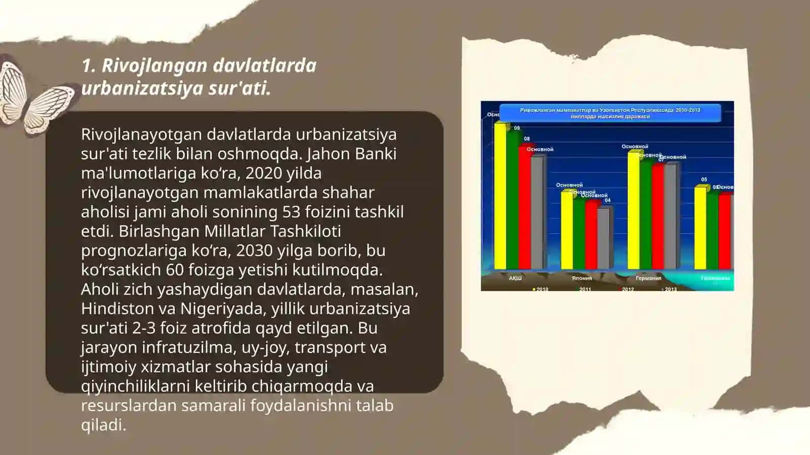 Urbanizatsiya jarayonining rivojlangan davlatlarga xos xususiyatlari 3