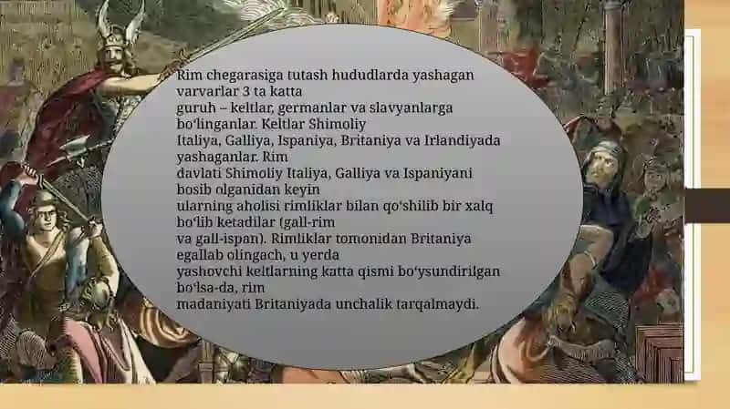 Varvar  qirolligining tashkil topishi 3