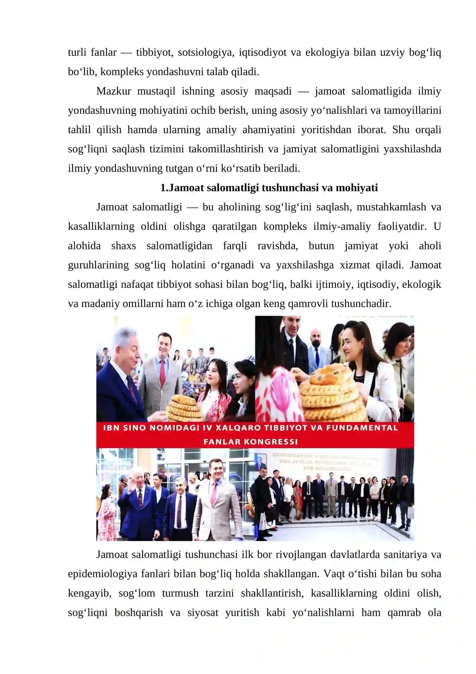 Jamoat salomatligida ilmiy yondashuv va tamoyillar haqida tushuncha 3
