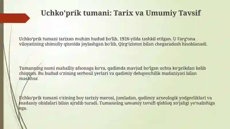 Uchko'prik tumani 3