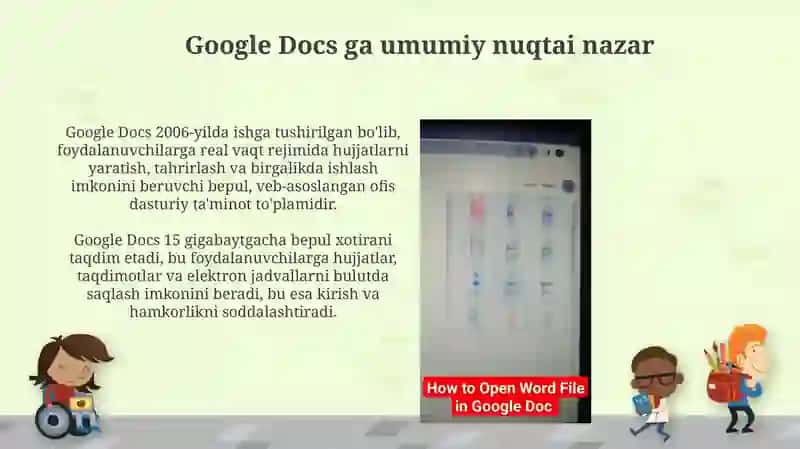 Google Docs 3
