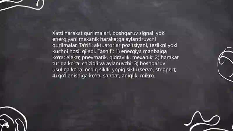 Xatti harakat qurilmalari 3