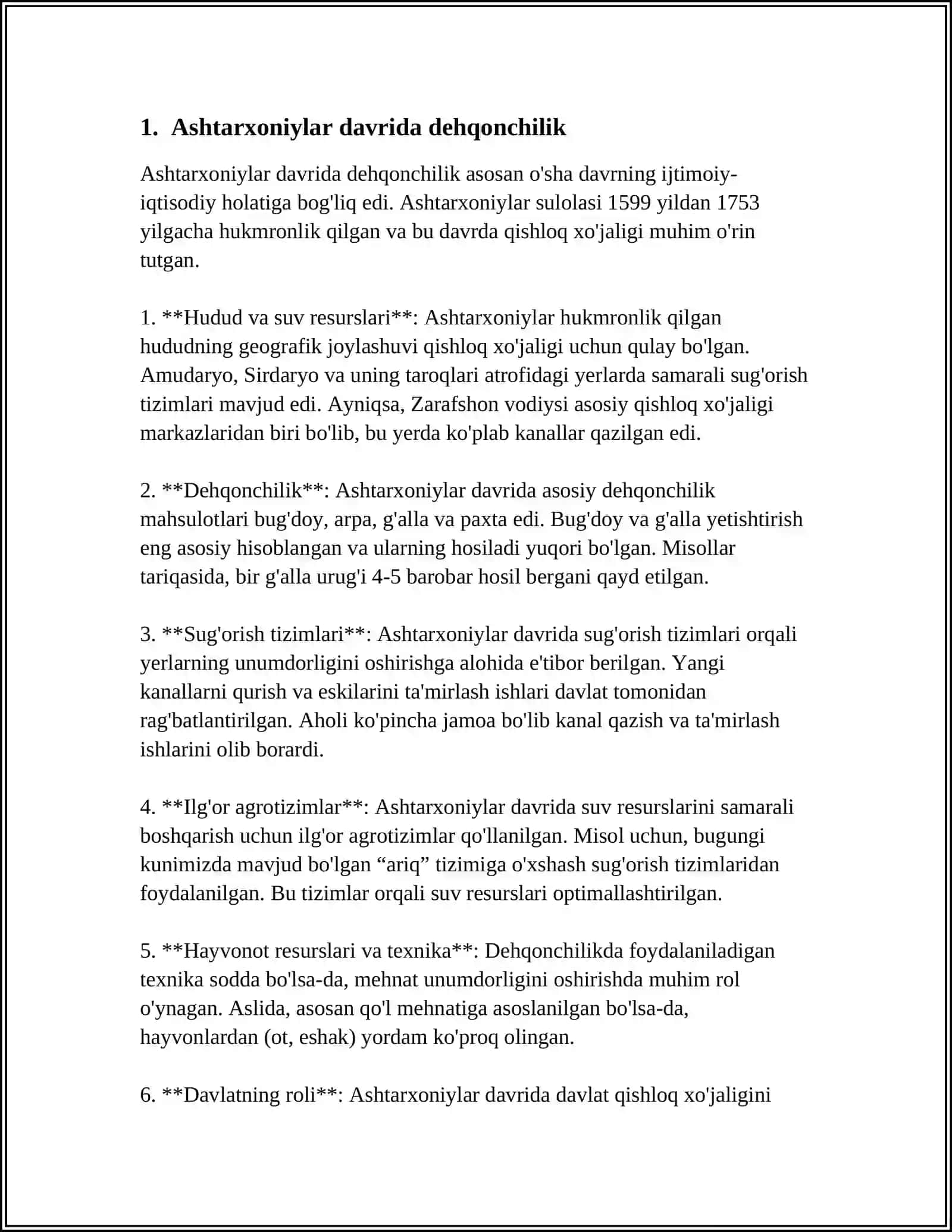 ASHTARXONIYLAR DAVRIDA IJTIMOIY -IQTISODIY HAYOT 3