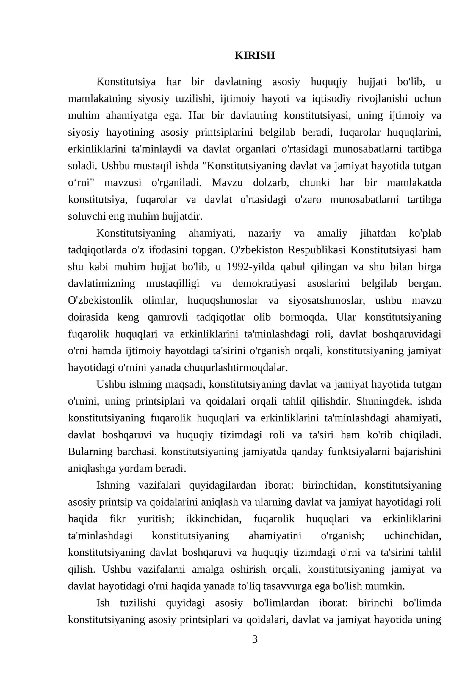 Konstitutsiyaning davlat va jamiyat hayotida tutgan oʻrni 3