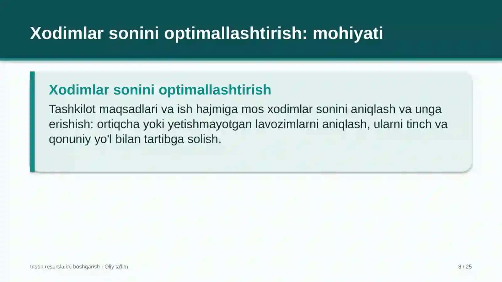oziq ovqat sanoatida xodimlar sonini optimallashtirish 8293 3