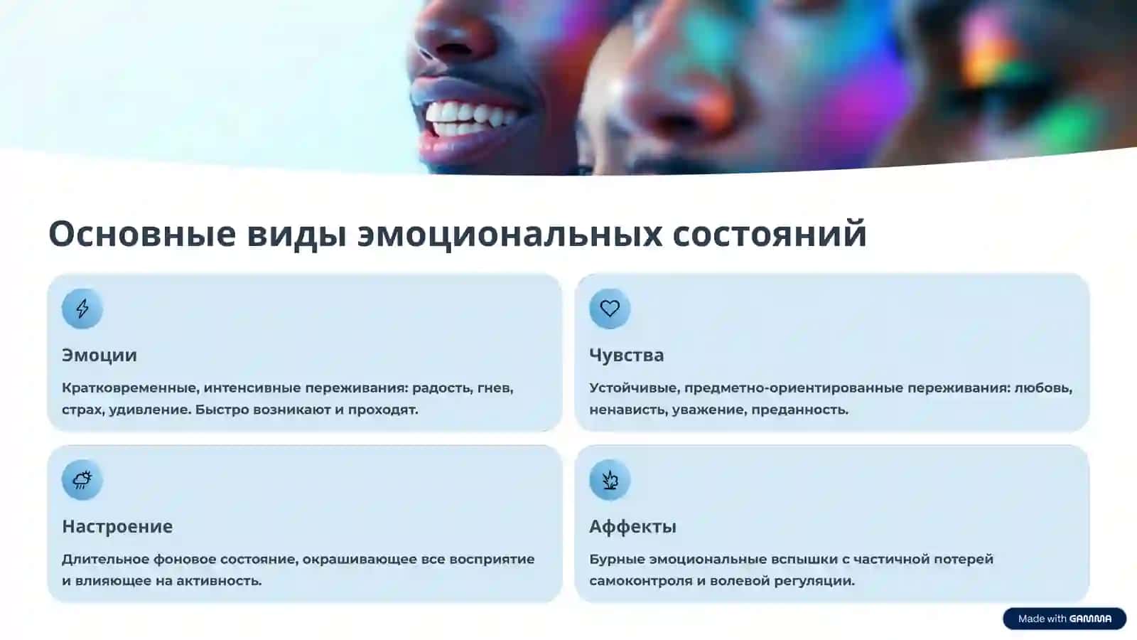 Эмоционально-волевые состояния человека: чувства и воля 3