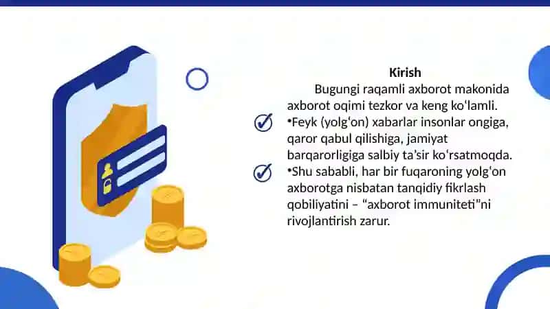 Feykxabarlar yoki yolgʻon axborotsavodxonligi 3