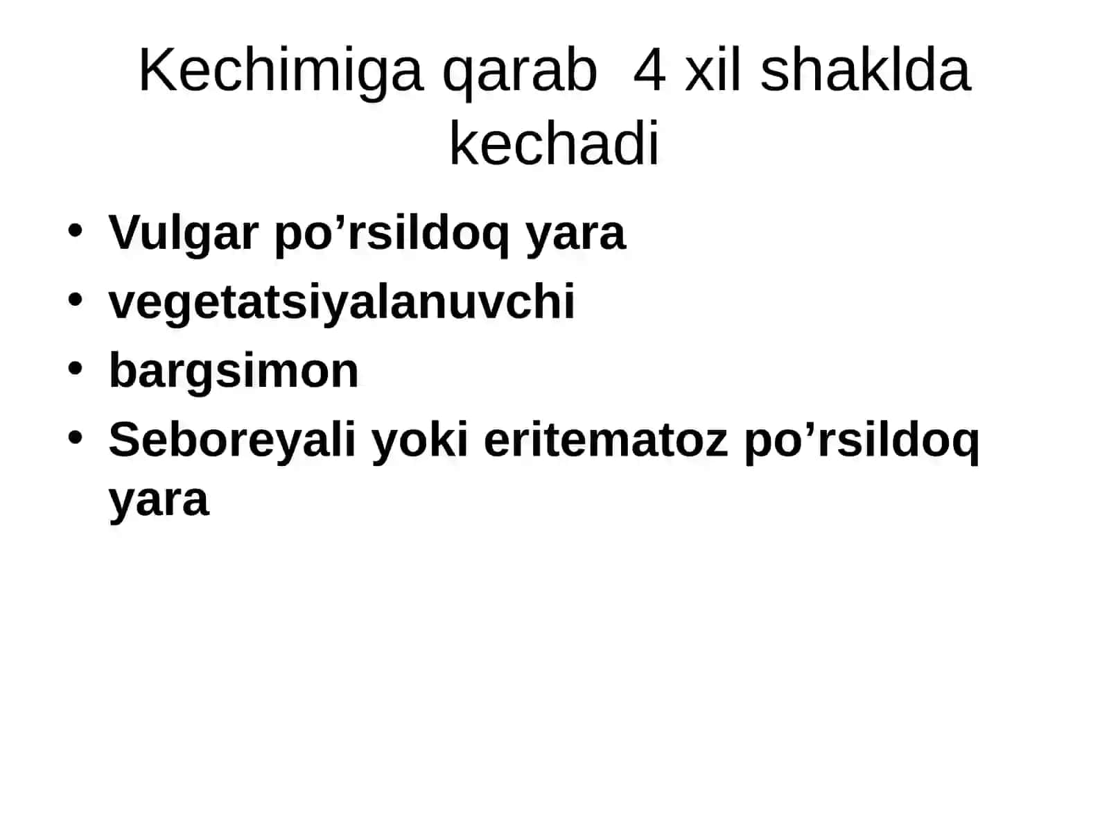 Seboreyali yoki eritematoz po’rsildoq yara 3