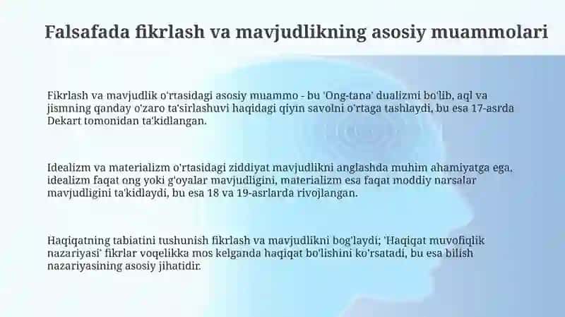 Fikrvamavjudlikmuammosifalsafada 3