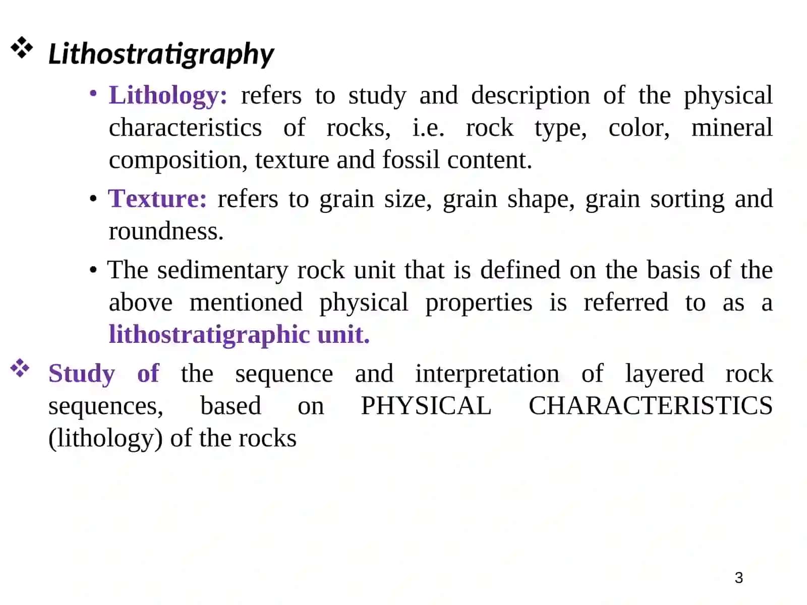 Classification and Nomenclature of Stratigraphic Units 3