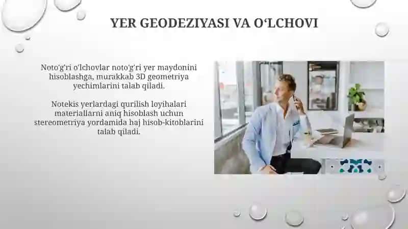 Sterometriya masalalariga olib keladigan kasbiy konteksdagi masalalar 3