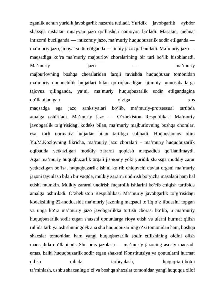 MA’MURIY JAZO MAQSADI VA VAZIFALARI 3