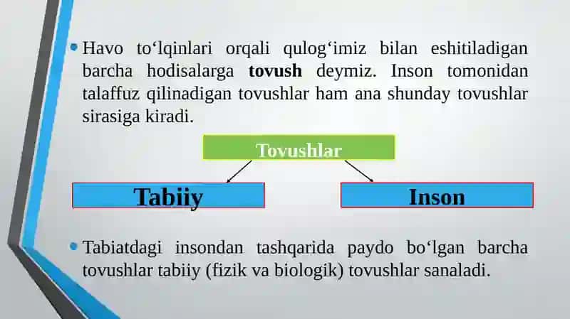 Unli tovushlar 3