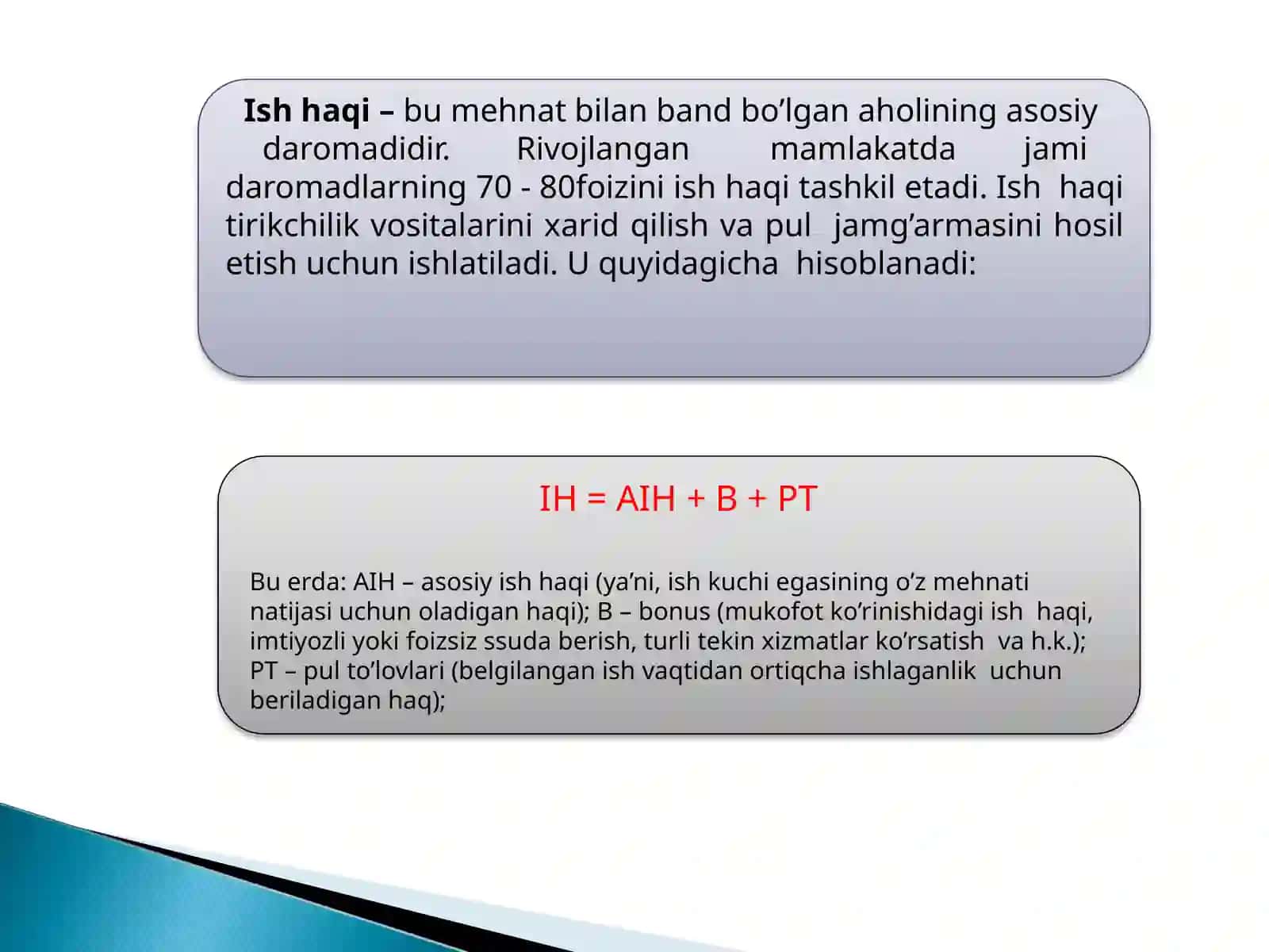 AHOLI TURMUSH DARAJASI STATISTIKASI 3
