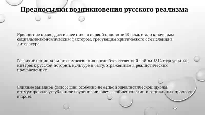 Возникновение русской реалистической прозы: предпосылки и этапы формирования 3