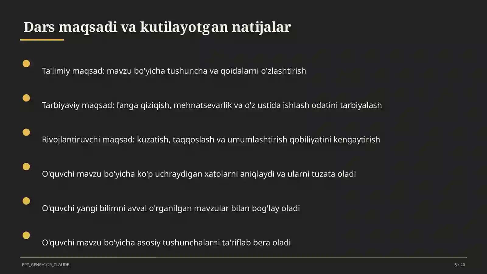Insho yozish metodikasi: esse va maqola (11-sinf) 3