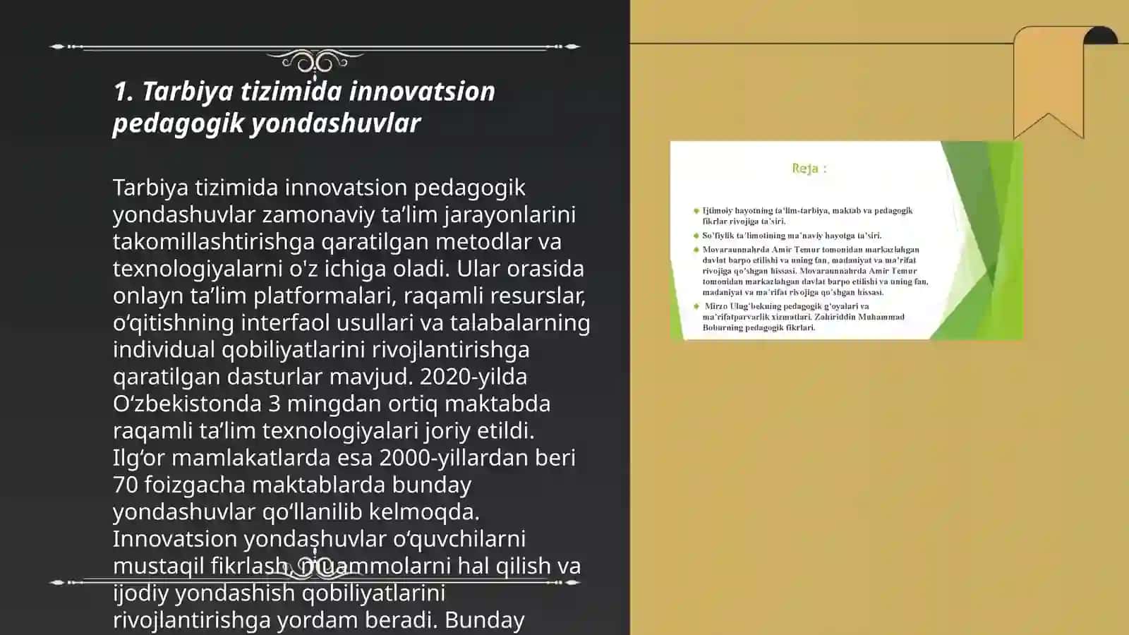 Tarbiya tizimida innovatsion pedagogik yondashuvlar 3