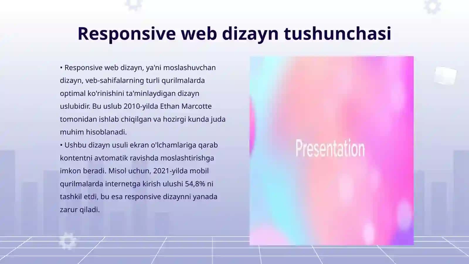 Responsive web dizayn (moslashuvchan dizayn) 3
