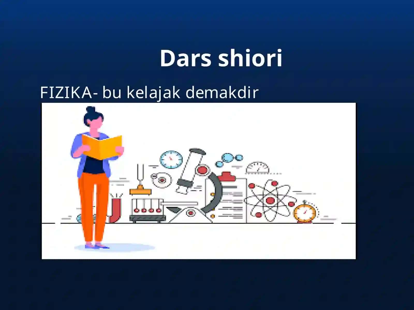 FIZIKA- bu kelajak demakdir 3