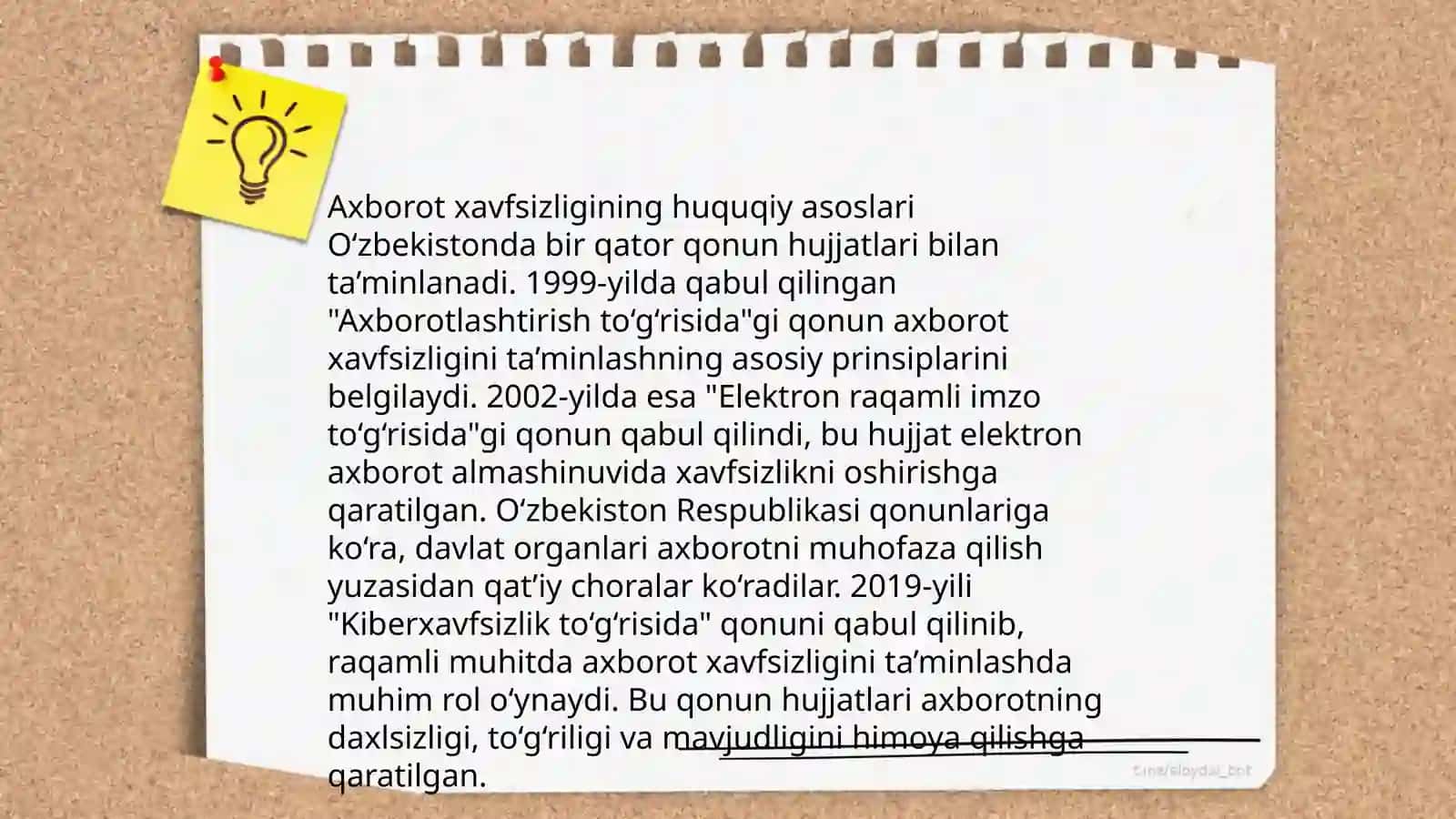 Axborot xavfsizligini ta'minlashning g'oyaviy-nazariy asoslari 3