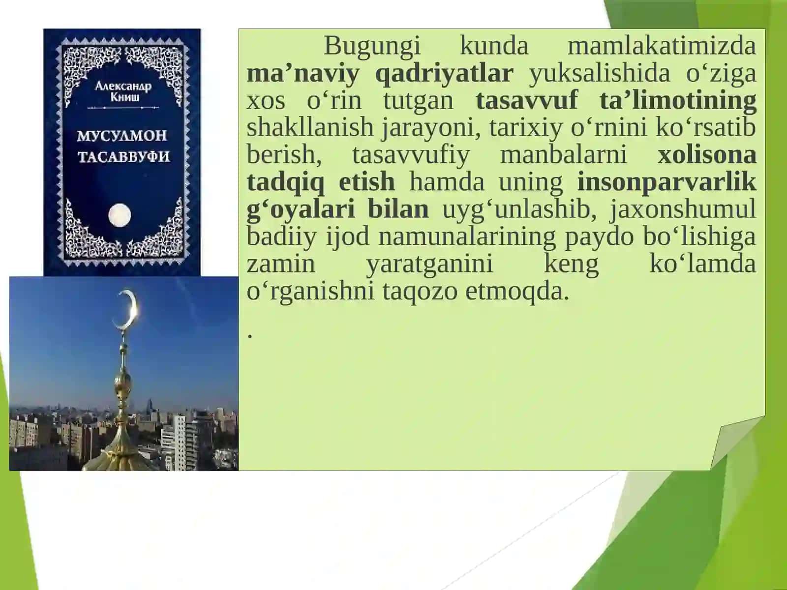 Tasavvuf ta’limoti-ning Sharq madaniyatiga ta’siri 3