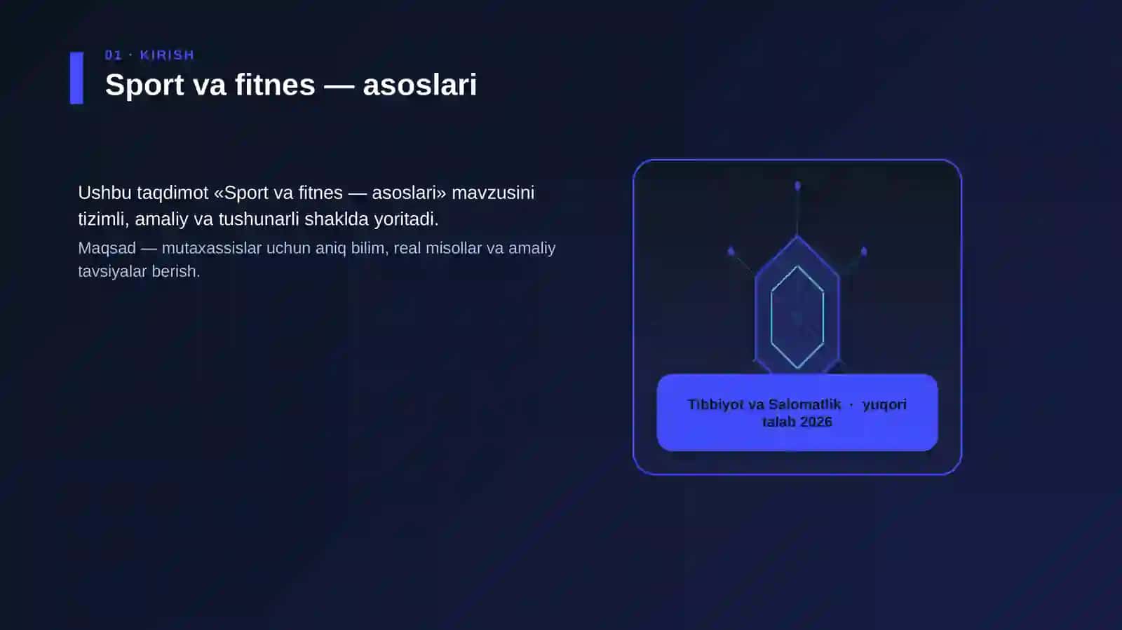 Sport va fitnes — asoslari 3