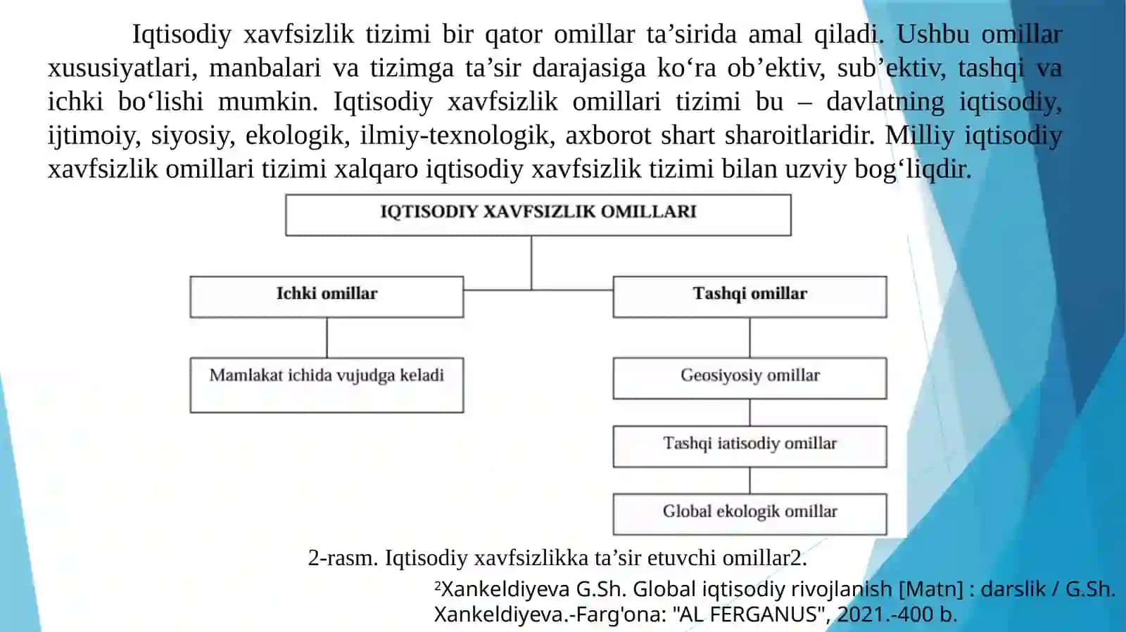 Jahon iqtisodiyotini glaballashuvi sharoitida iqtisodiy havfsizlik 3