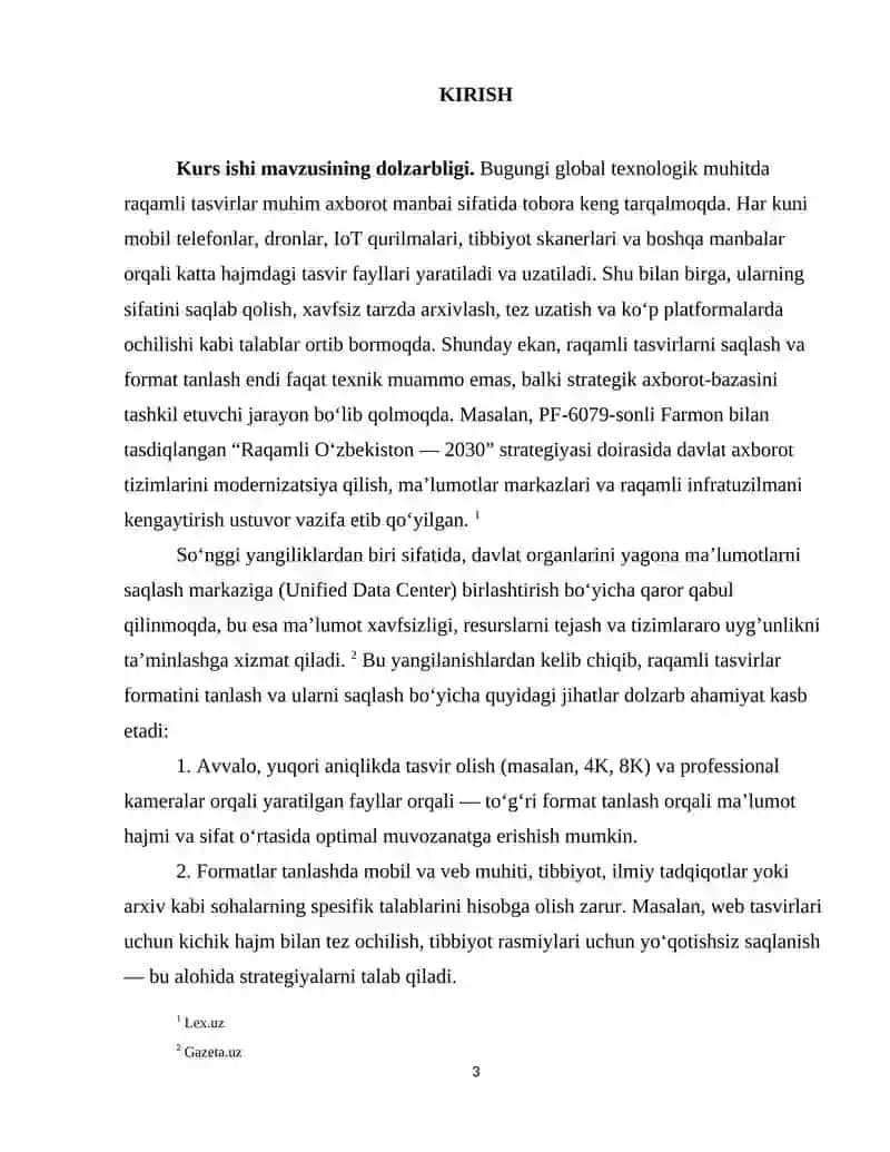 Kompyuter grafikasi va veb dizayn kurs ishi 3