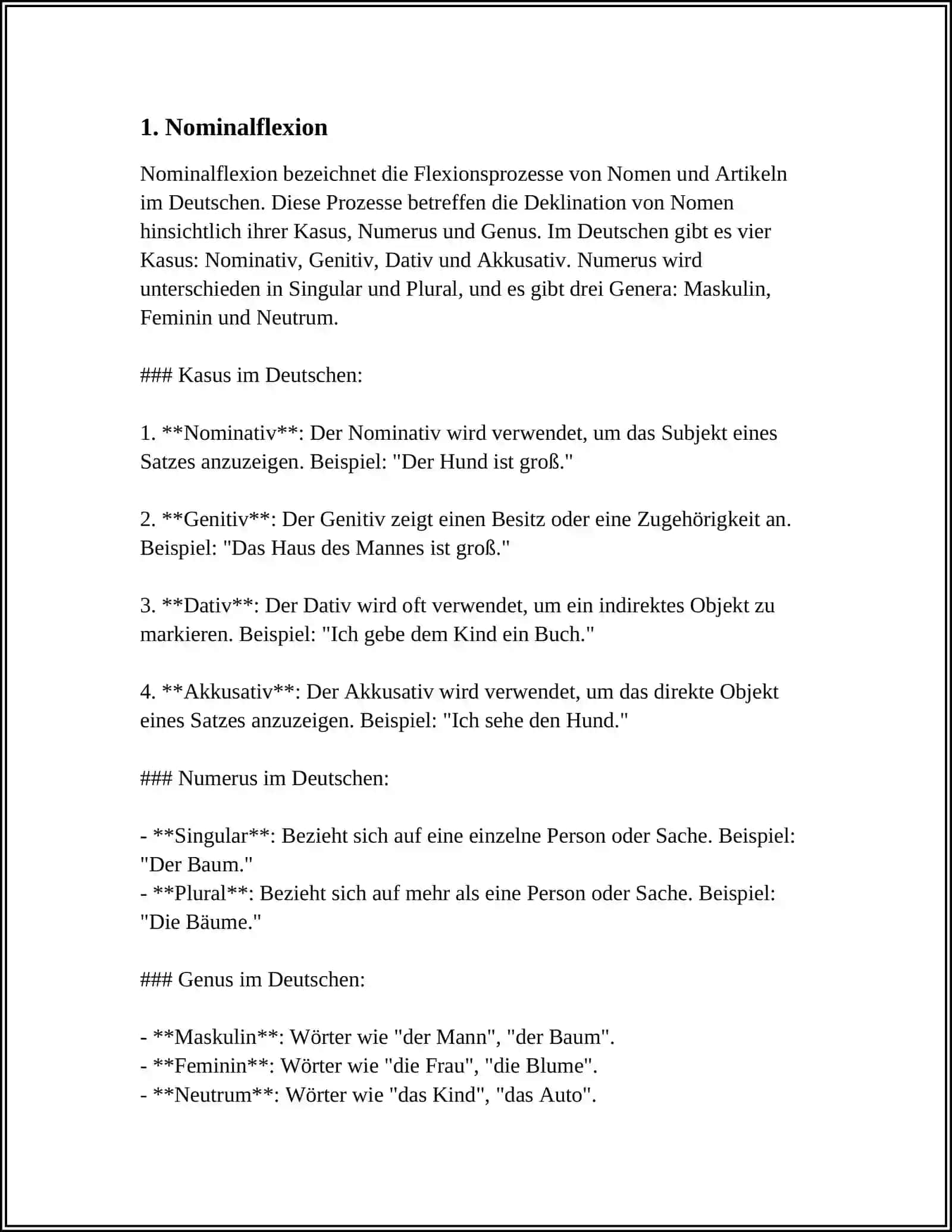 MORPHOLOGISCHE KONZEPTE GRAMMATISCHE KATIGORIE 3